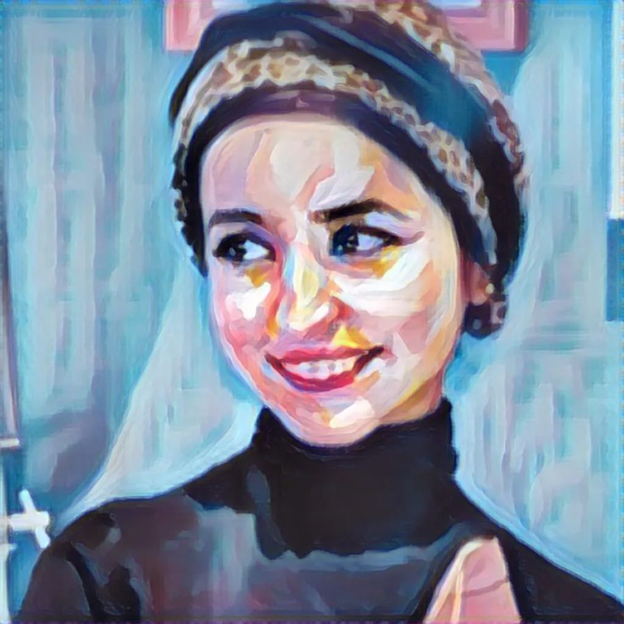 Dr. Radwa Khalil — stylized portrait