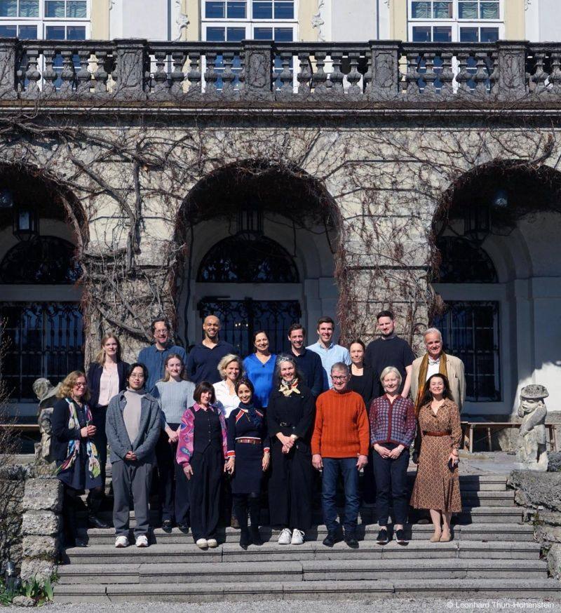 Network convening · group portrait — Participants at Schloss Leopoldskron, Salzburg · photo © Leonhard Thun‑Hohenstein